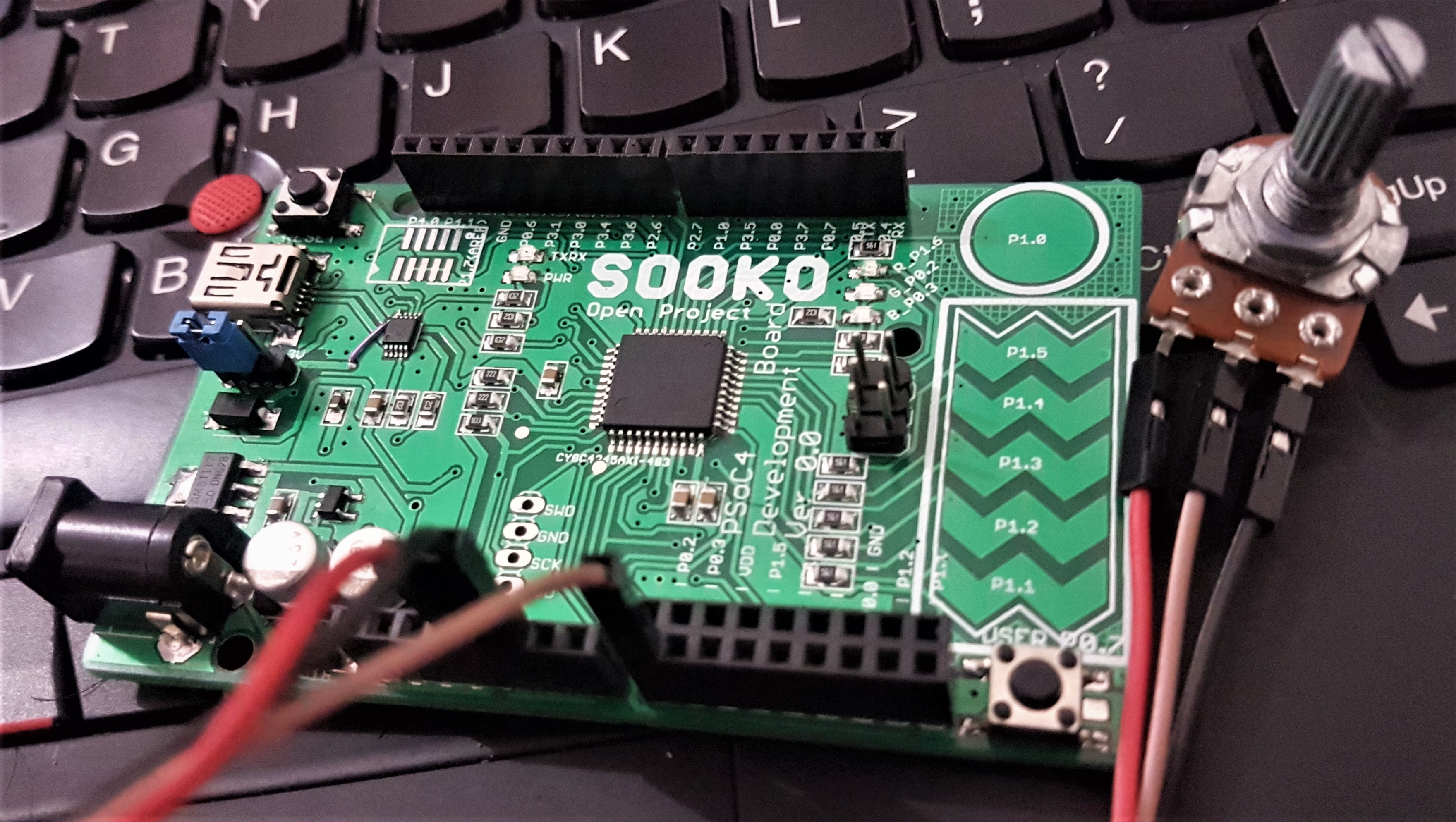 Membuat injector tester dengan Sooko Psoc 4 Board